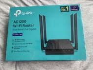 TP-link AC1200 wi-fi router  Archer C64 1200 千兆 雙頻路由器 MU-MIMO Gigabit