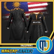 MUSLIMAH FAZZ HM03 - TEAM MALAYSIA INDEPENDENT MALAYSIA TIGER JERSEY SHIRT