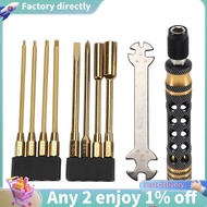 9 in 1 RC Tool Kit, RC Car Tool Kit RC Hex Driver Screwdriver Set for RC Car Hobby Tools