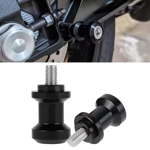 M10x1.25 Swingarm Slider Spool Bolts For KAWASAKI Z750 R/S Z1000 Z1000SX ZX-6R 6RR 9R 10R 12R 14R Ni