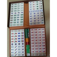 37mm A1 Size Crystal Acrylic Mahjong Set 160 Tiles (A1 Size 37mm /A2 Size 35mm/Singapore Version Set