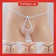 【FEELING】Men's T-back Thongs Ball Lifter Enhancer Bulge Pouch Panites Briefs Underwear