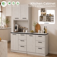 【SAMPOINT FURNITURE】Kitchen Cabinet Kitchen Storage Cabinet Modern Kitchen Cabinet Pantry Cabinet Ki