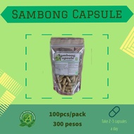 Sambong Capsule (100pcs/pack) Organic - Natural Wellness ni Pastor Vitto