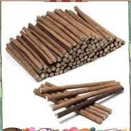 120Pcs 6 Inch Twigs Sticks Wood Logs for Crafts, for Decoration, DIY Crafts Photo Props candlered