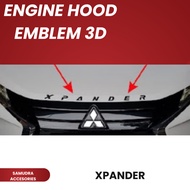 MESIN [ 3D ] ENGINE HOOD EMBLEM XPANDER ENGINE HOOD XPANDERCROSS/