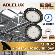 🌸READY STOCK🌸 ABLELUX 100W LED HIGH BAY UFO / LIGHTING / DAYLIGHT / ESL LIGHTING 0018 / MENTOL LAMPU