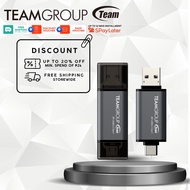 Team Group X1 128GB/256GB GREY USB3.2 + USB-C OTG Read speed up to 100MB/s (TX13128GC01)