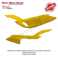 HONDA OE UNDER SIDE COVER SET LH/RH (YELLOW) - VARIO150*64365-K59/64355-K59