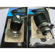 Super bright yellow and white cos ball h4 led bulb