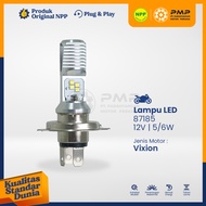 NPP Motorcycle Light Bulb Halogen Vixion LED 87185 12v 5/s 6W