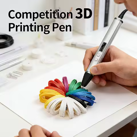 3D Printing Pen Professional 3D Print Pen Competition Level OLED Display With PLA Filament 3D Doodli