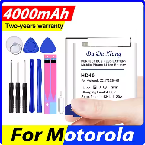 HX40 JE40 JE40 JG30 Battery For Motorola Moto Z C J Z2 Z3 E2 E3 E4 E5 E6 G Q8 G2 G3 G4 G5 G7 E X X+1