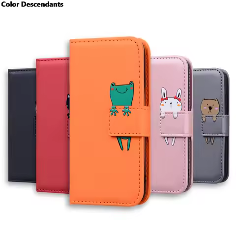 Lovely Phone Case For Sony Xperia 10 VI 5 III 1 IV L3 L4 Xperia5 Xperia 8 Ace III Ace2 Wallet Flip B