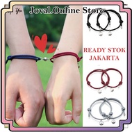 (2 Pc) MAGNETIC COUPLE BRACELETS MAGNETIC COUPLE BRACELETS KOREAN BRACELETS