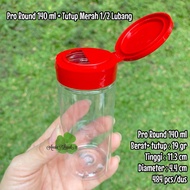 Botol toples Kormik 150 ml boncabe bumbu lada botol plastik boncabe