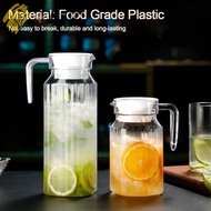 JANE Juice Bottle, Plastic Transparent Water Bottle,  Large Capacity Heat-resistant Juice Cold Water