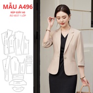 (NOT CLOTHES) PAPER SHEET A0 1-LAYER VEST -A496