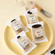 100 Cookie Bags Glass Bottle/ TB32 Biscuit Bags Baking Accessories