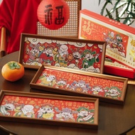 2026Year of the Horse Puzzle Frame Ornament Gift Box Wealth God Entrance Decoration Ornament New Yea