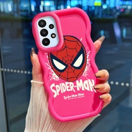 Casing For Samsung A23 4G A23 5G F23 5G M23 5G Case Man Spider Softcase Scrub silicone Cesing two Ke