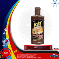 KIT Car Leather Care Lotion 250 ml Cleans Nourishes And Protects