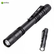 MEIHUA Pen Shape Flashlight, Mini Waterproof LED Flashlight, Useful LED Portable Pen Clip Lighting T