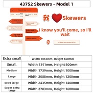 QIANGSHANGLI | Creative Industrial Style Wall Sticker For Hotpot and BBQ Restaurant Decoration