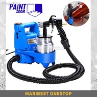 ✹∋CX004 Paint Zoom 650W Electric Paint Spray Gun Copper Nozzle Sprayer with Aluminium Container