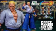 免運全新現貨Storm Toys 寸 KOF 拳皇 GEESE HOWARD 吉斯 霍華德 異色藍色  SKKF0BE