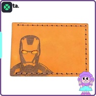 1F Driver License Cover, Waterproof Ultra-Thin Batman ID Card Badge Holder, Anti-theft Brush Ultra-l