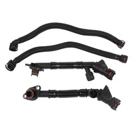 AP03 4pcs Breather Hoses Crankcase Vent Pipe for BMW 550i 650i 750i 750Li Alpina B7 X5 X6 1115757564
