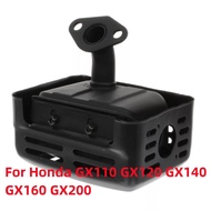 Silencer Muffler Exhaust For Honda GX110 GX120 GX140 GX160 GX200 Automobiles Engine Parts Exhaust Mu