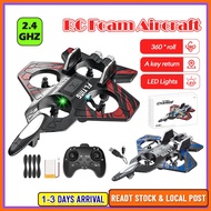 Remote Control RC Airplane Drone Aeroplan Aircraft Jet Toys Kapal Terbang Intelligent Gravity Sensor