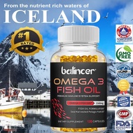 Balincer Fish Oil Vitamin A Collagen Anti-Aging Whitening &amp; Brightening Capsules | Eye Supplements | Fish Oil Omega 3 Supplement - Heart Health &amp; Brain Support Supplement