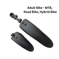 T2P Bicycle Mudguard Front and Rear Set Foldies City Foldable Bike MTB Mudguard Bike Fenders Front and Rear Mud Guard Widen and Thicken Road Bikes
