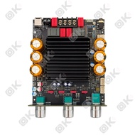 OKMUSIC บอร์ดขยายเสียงแรง ZK-3002T PRO แท้ 2.0 ช่อง บลูทูธ 5.0 รองรับ APTX QCC3034 ใช้ชิป TPA3255 ขั