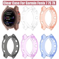 Protector Case Cover For Fenix 7S 7X 7 Sapphire Solar Smart Watch Soft Silicone Bumper Frame Shell A
