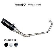 PROJECT79 STAINLESS STEEL SPORTBIKE SET EXHAUST FULL SYSTEM QPFH05+QPM61 - HONDA CBR150R