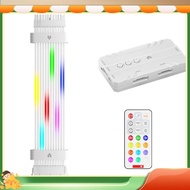 ethe24 Pin 5V ARGB Motherboard Power Supply Cable RGB Power Extension Cable RGB PSU Cable for Mother