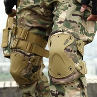 Military Tactical Knee Pads Aldult Sport Kneepad Skate Scooter Protective Elbow Pads Set Electric Bottle Motorcycle Knee Pads Knee Shin Protection