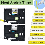 1 piece of heat shrink tubing with HSE-231 HSE-631 HSE-221 HSE241 HSE-251 cable label, suitable for 
