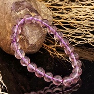 紫阿賽斯特萊 8mm 水晶手鍊 ( Purple Azeztulite 8mm Bracelet )