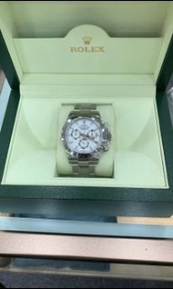 Rolex Daytona 116520 White 白面 停產 亂碼