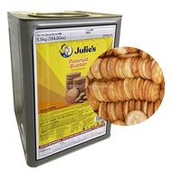 TIN BISKUT JULIE'S PEANUT SANDWICH 5.5KG