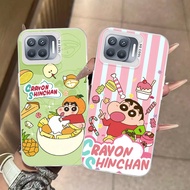 X26 Crayon Shin-chan Soft Case for OPPO F17 Pro A93 Reno 4 4F Lite