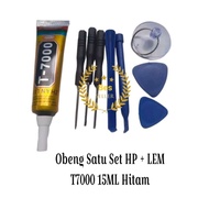 Screwdriver Set hp + GLUE T7000 15ML Black | Screwdriver for All Cell Phones Plus Original Lcd Touch
