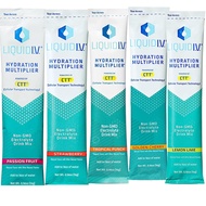 Gimme VR Liquid IV Hydration Multiplier Sampler Variety Pack - Strawberry, Passion Fruit, Tropical P
