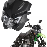 Motorcycle LED Headlight Head Light Lamp Headlamp Kit Waterproof Universal for KLX230 KX250 KLX300 K