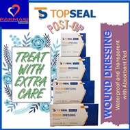 TOPSEAL POST-OP WATERPROOF WOUND DRESSING 1 BOX - [6X7CM][7XCM][10X10][9X15CM][10X20CM][10X25CM]